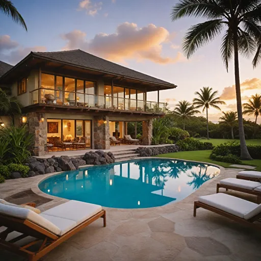 Mauna Lani beach vacation rentals for an elegant Kohala Coast escape