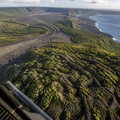 Helicopter Over Kilauea: What 500 Feet of Altitude Reveals About the Big Island