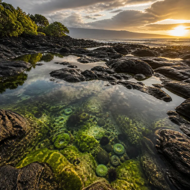 Tidal Pools on the Big Island: Where Volcanic Rock Creates Natural Aquariums
